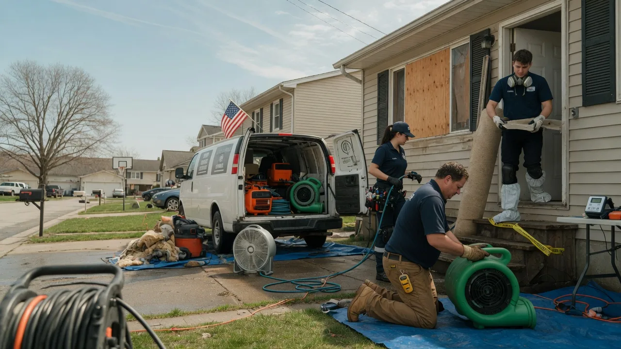 Water Damage Restoration in Cloverport, KY near me